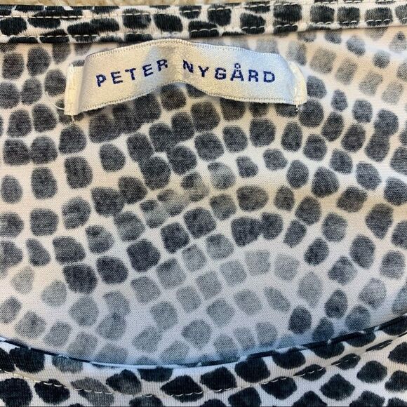 PETER Nygard sleeveless asymmetrical dress Sz M - Picture 7 of 9